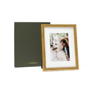 Beaded Frame Gold: 8x10