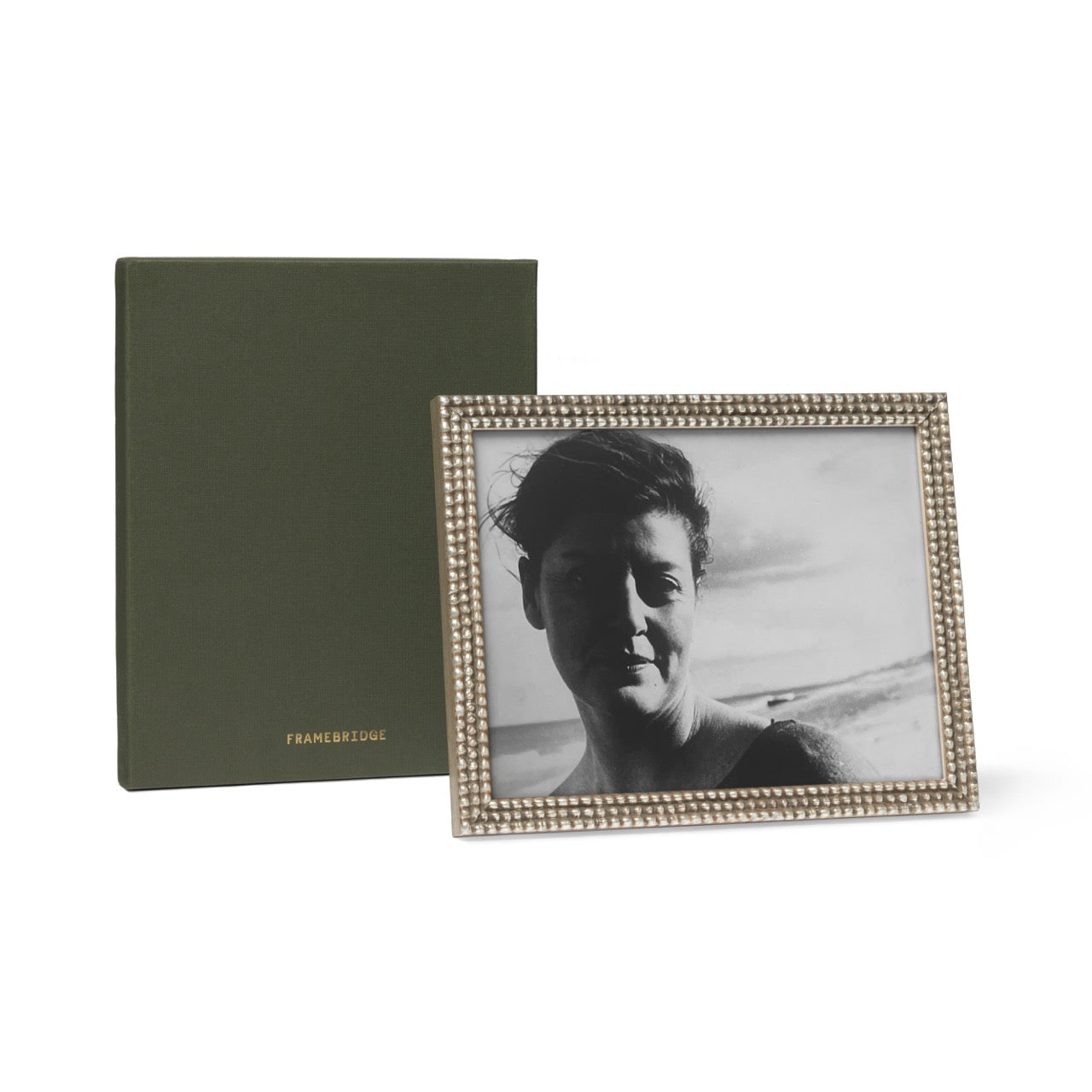 Beaded Frame Silver: 8x10 - Image 4