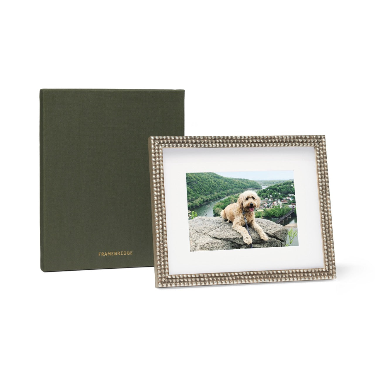 Beaded Frame Silver: 8x10 - Image 2