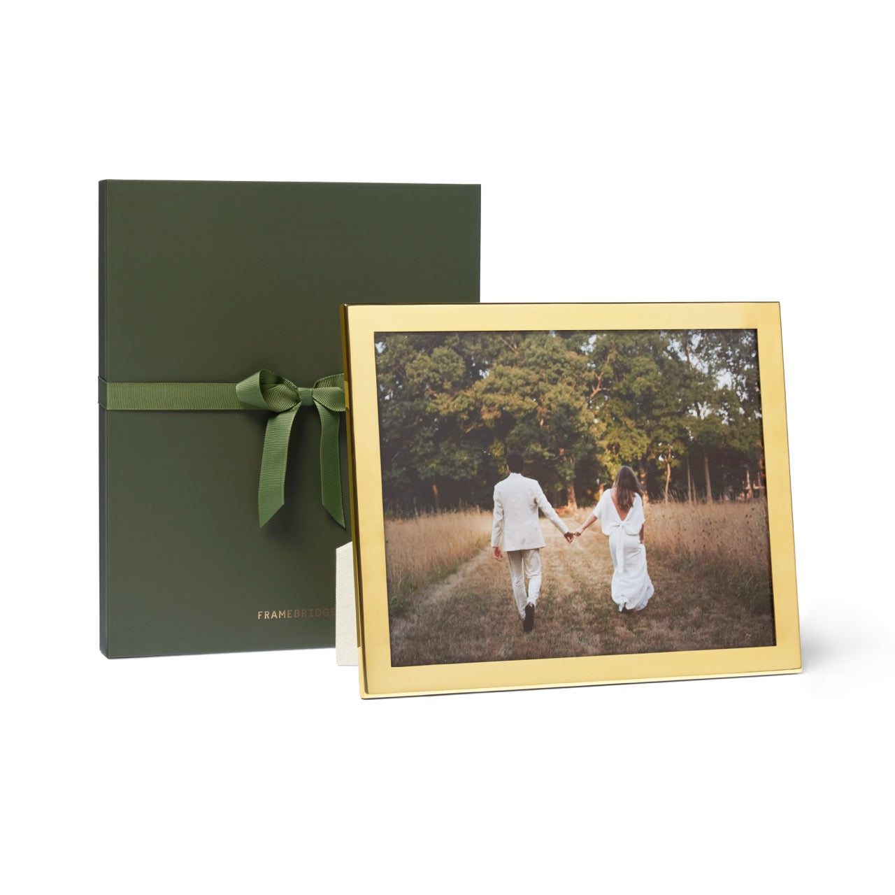 Fine Metal Frame Brass: 9x11 - Image 4