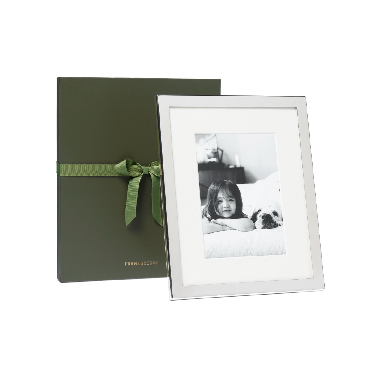 Fine Metal Frame Silver Plated: 9x11