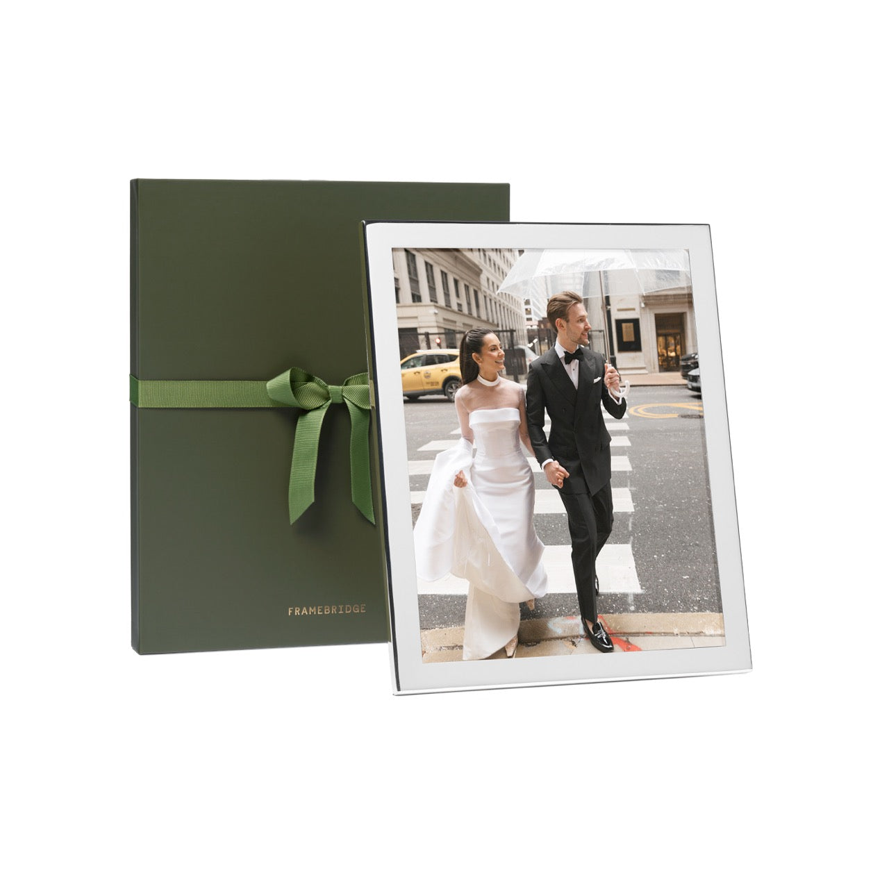 Fine Metal Frame Silver Plated: 9x11 - Image 3