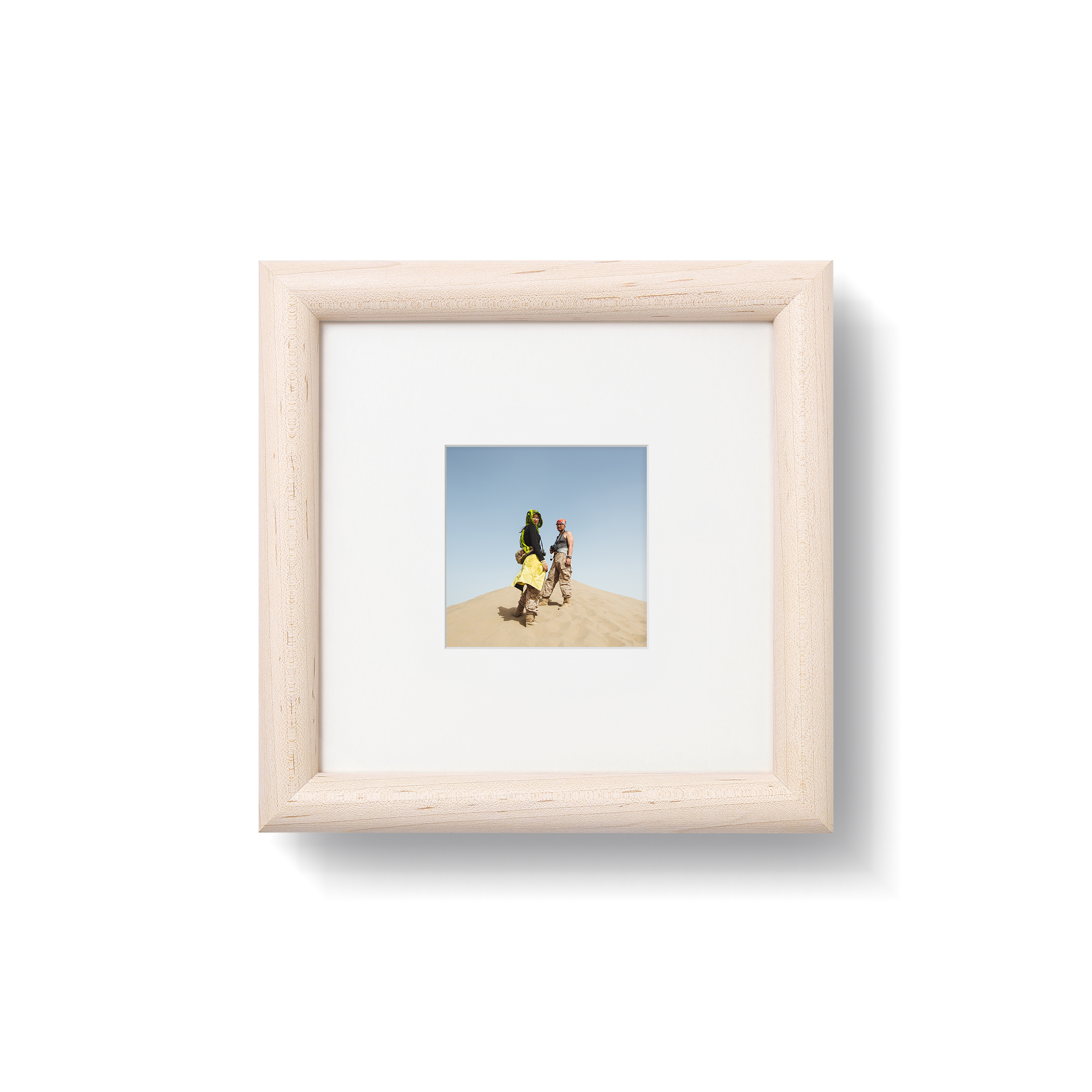 Bleached Maple Round